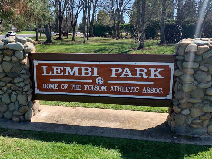 Park Sign Renovation - Lembi Park