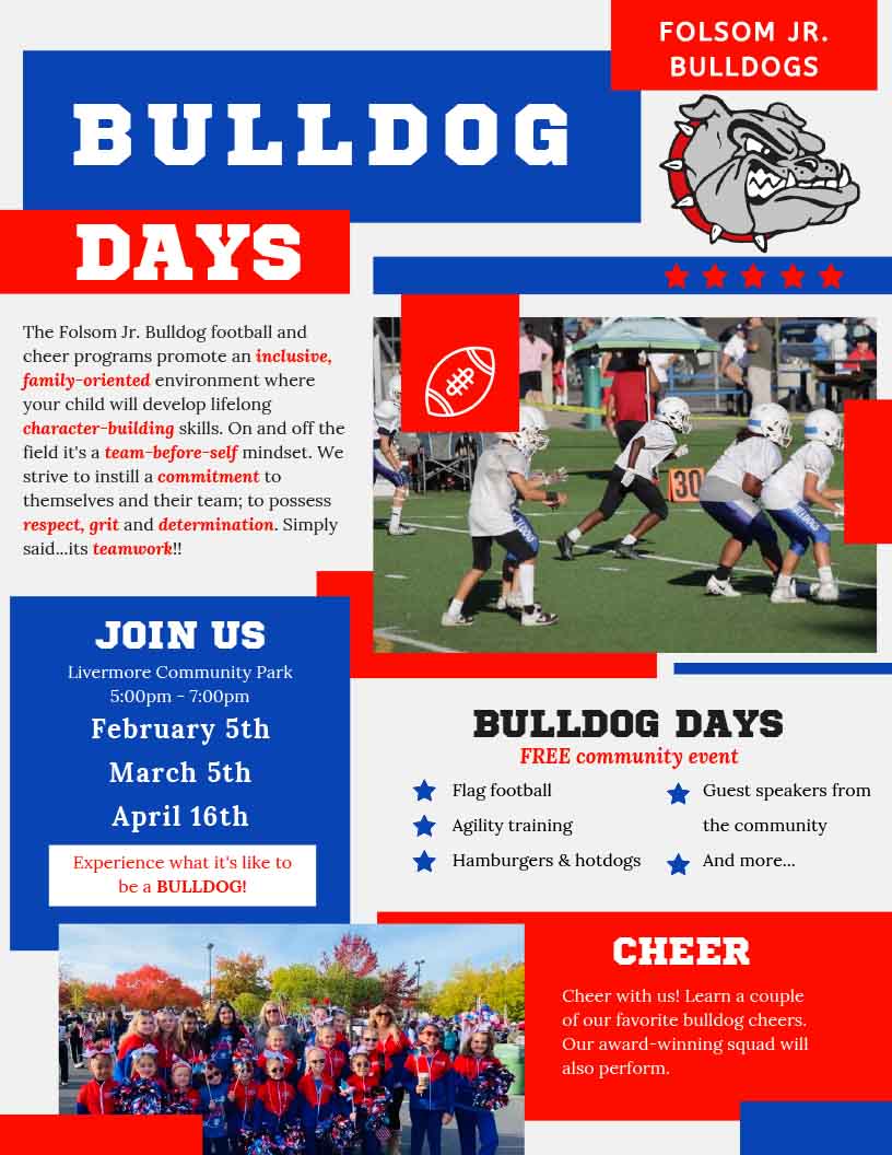 Bulldog Days Folsom Athletic Association