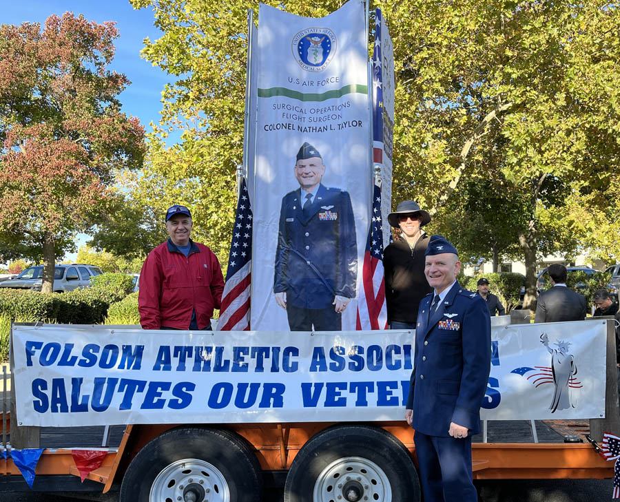 Folsom Athletic Association Veterans Day Parade 2023