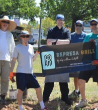 Community service and networking with Represa Grill in Folsom